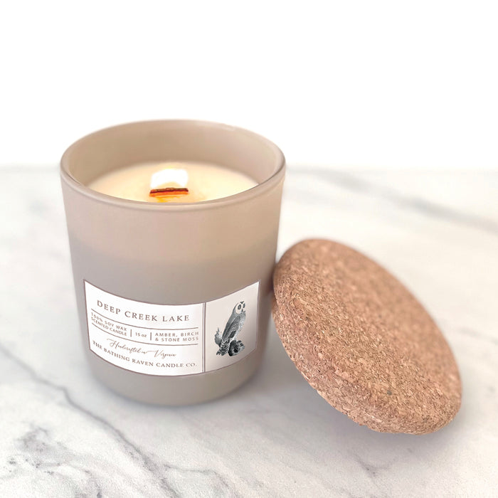 Deep Creek Lake | Whisper Wood Collection Soy Candle