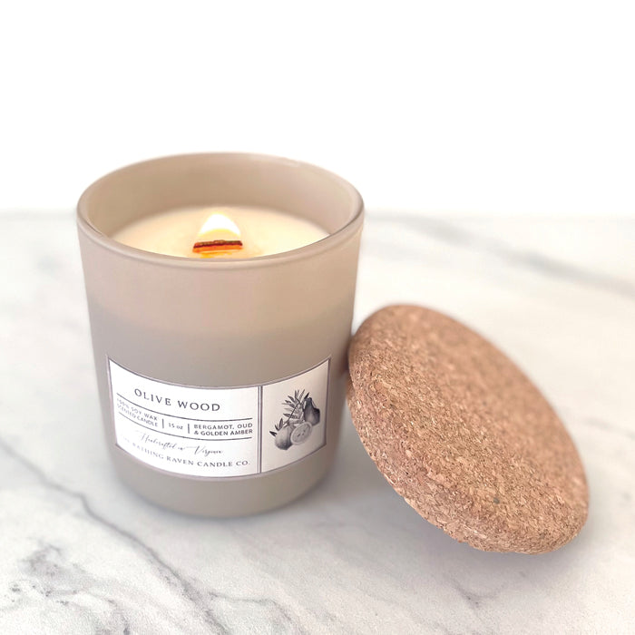 Olive Wood | Whisper Wood Collection Soy Candle