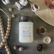 Spiced Honey Harvest | Farmhouse Mason Collection Soy Candle